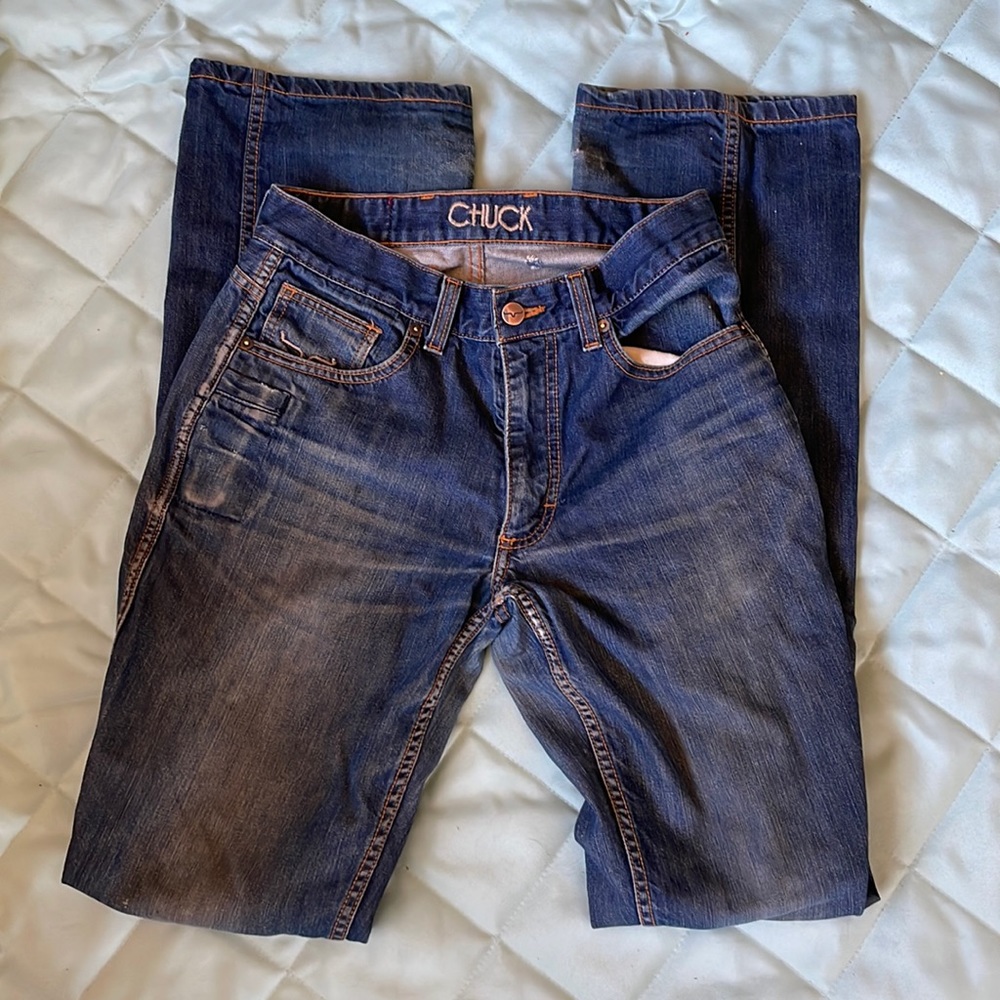 Well loved Kimes Ranch Chuck Jeans 30x38